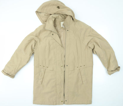 Womens UK Size 12 EWM Brown Overcoat