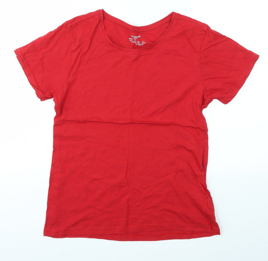 Primark Womens Red   Basic T-Shirt Size S