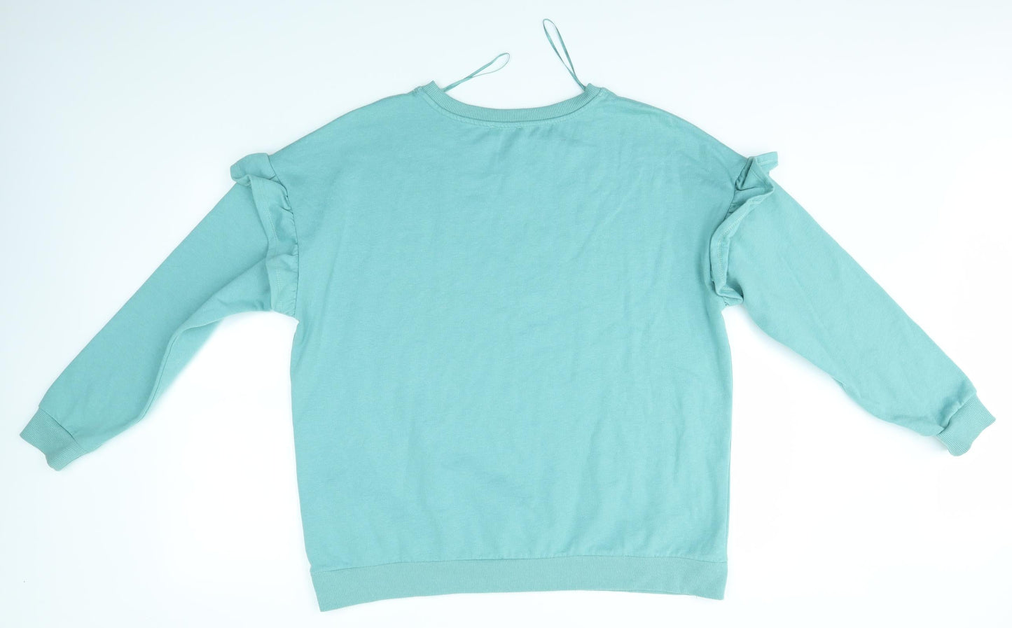 Womens UK Size L Matalan Green Pullover Jumper