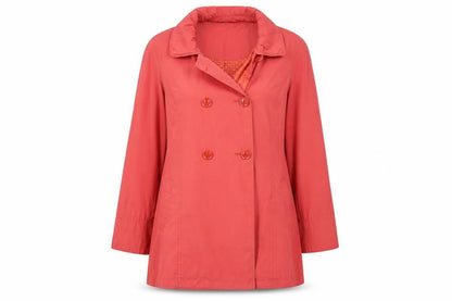 Womens UK Size 14 Per Una Orange Overcoat