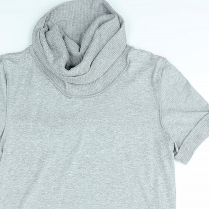 Womens UK Size S New Look Grey Pullover Jumper