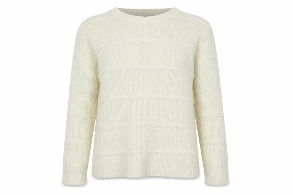 Womens UK Size 10 Dorothy Perkins Ivory Pullover Jumper
