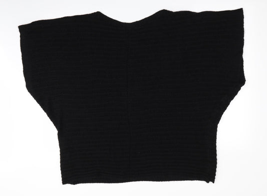 Womens UK Size  Made in Italy Black Pullover Jumper