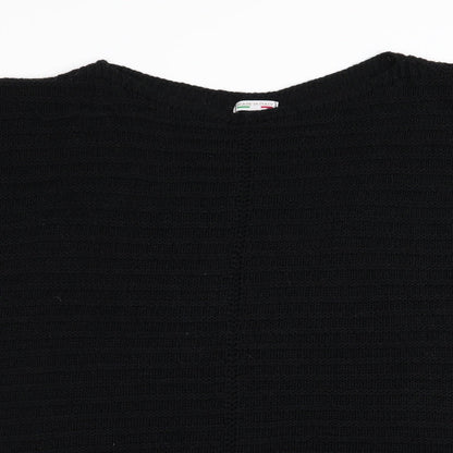 Womens UK Size  Made in Italy Black Pullover Jumper