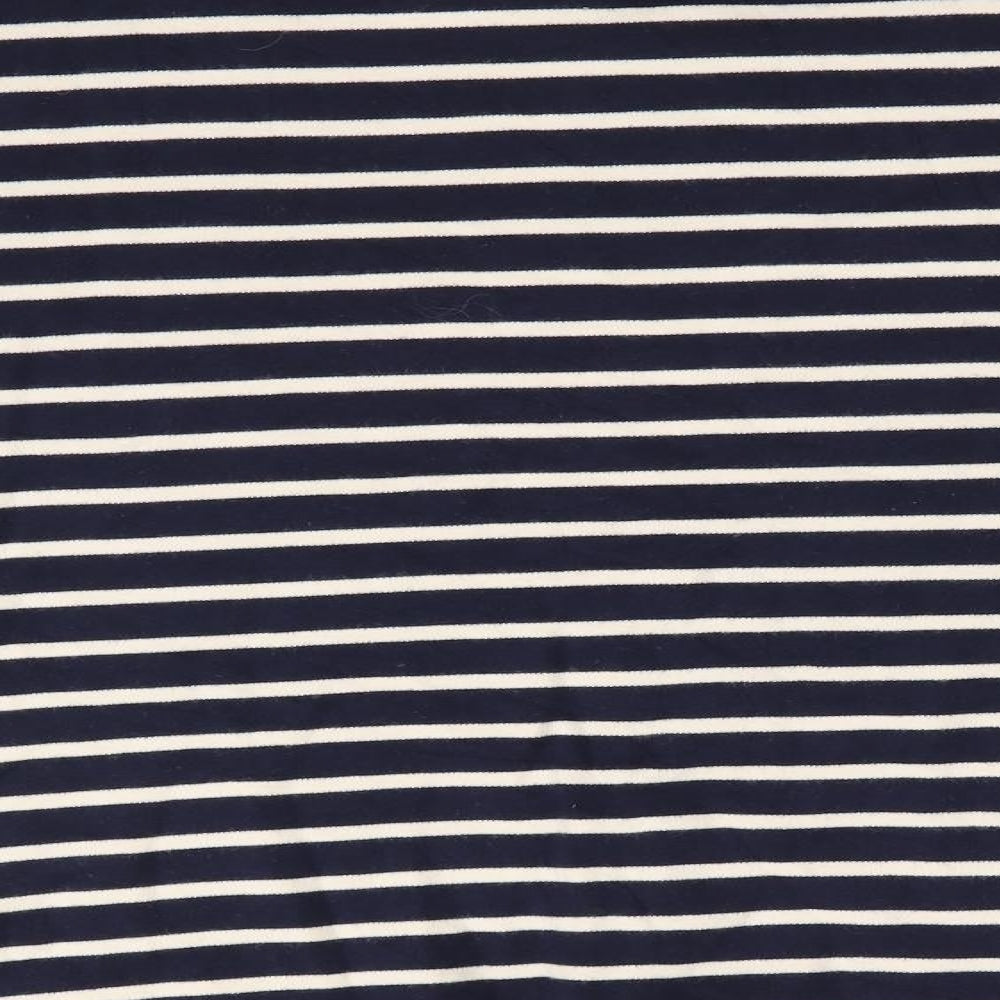 Classc Womens Blue Striped  Pullover Jumper Size 16