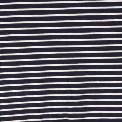 Classc Womens Blue Striped  Pullover Jumper Size 16