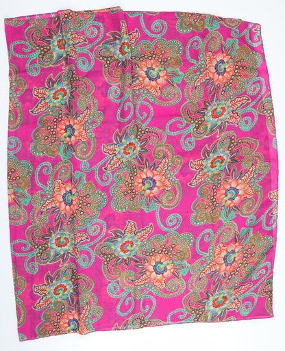 Preworn  Pink Floral   Shawl/Wrap