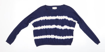 Womens UK Size 6 New Look Blue Pullover Jumper