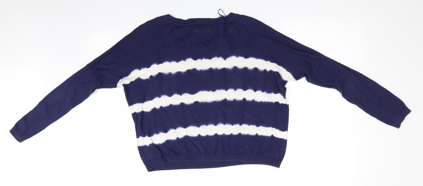 Womens UK Size 6 New Look Blue Pullover Jumper