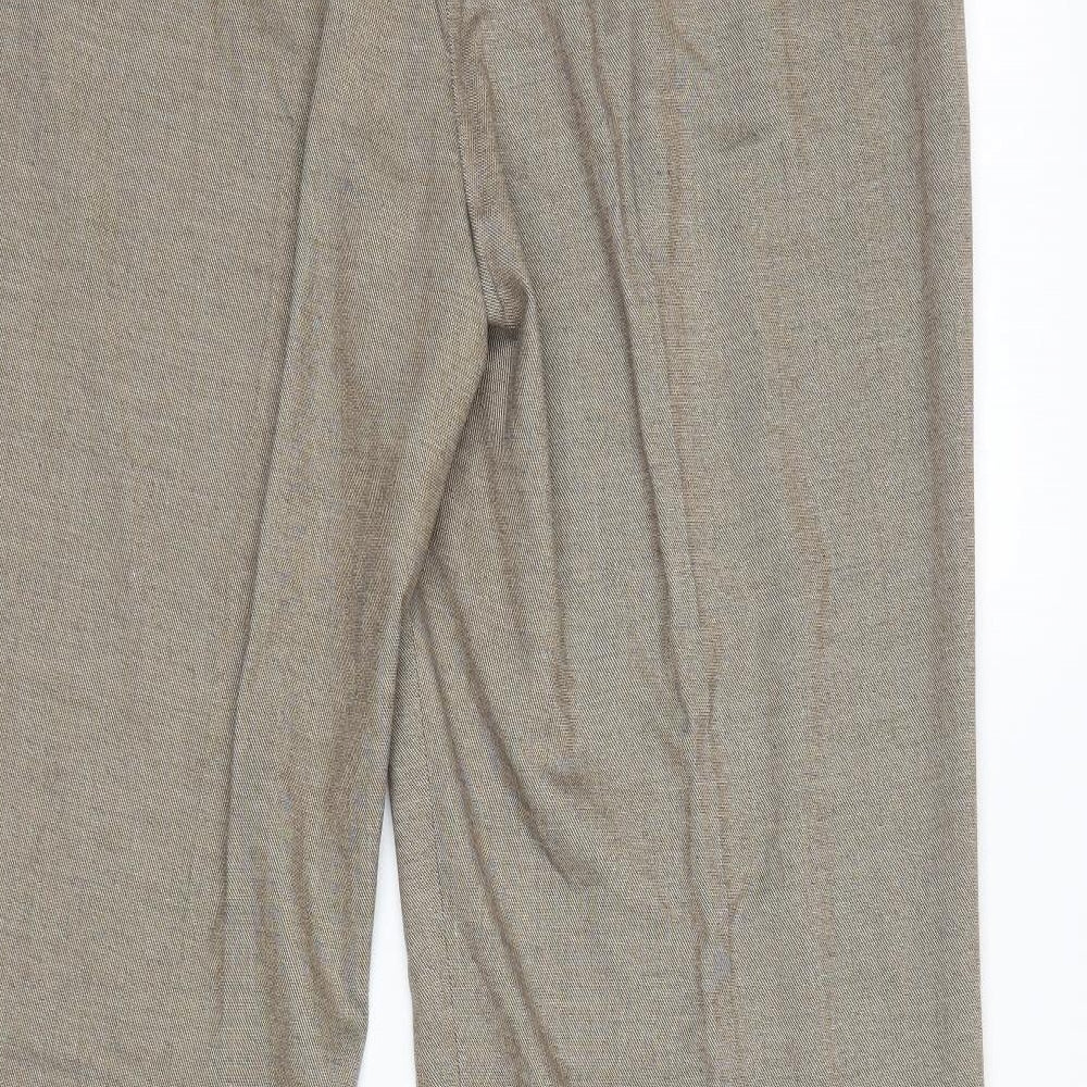 Alex&Co Womens Beige   Dress Pants Trousers Size 20 L32 in