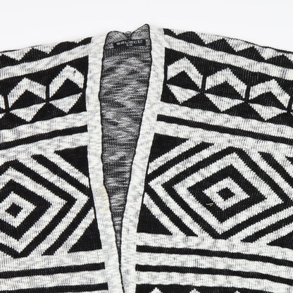Womens UK Size M Select Black Cardigan Jumper