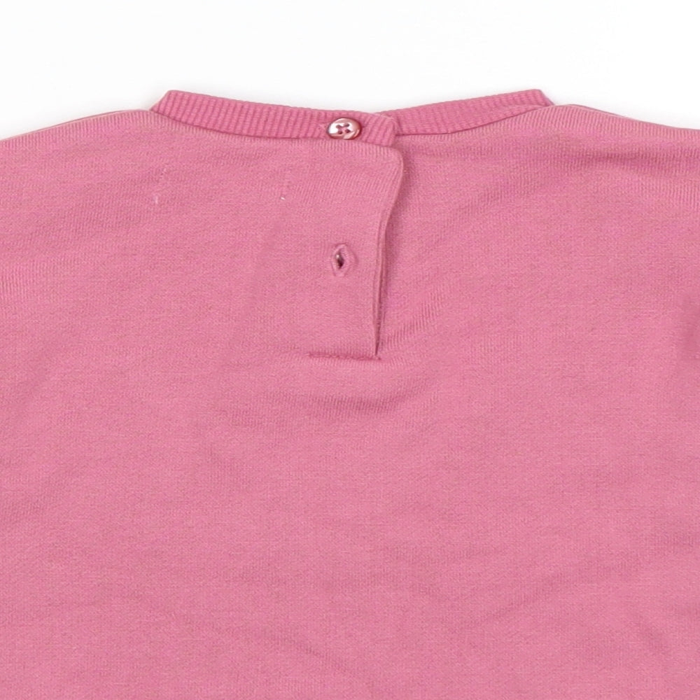 Primark Baby Pink   Pullover Jumper Size 0-3 Months  - Crown
