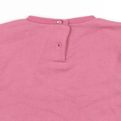 Primark Baby Pink   Pullover Jumper Size 0-3 Months  - Crown