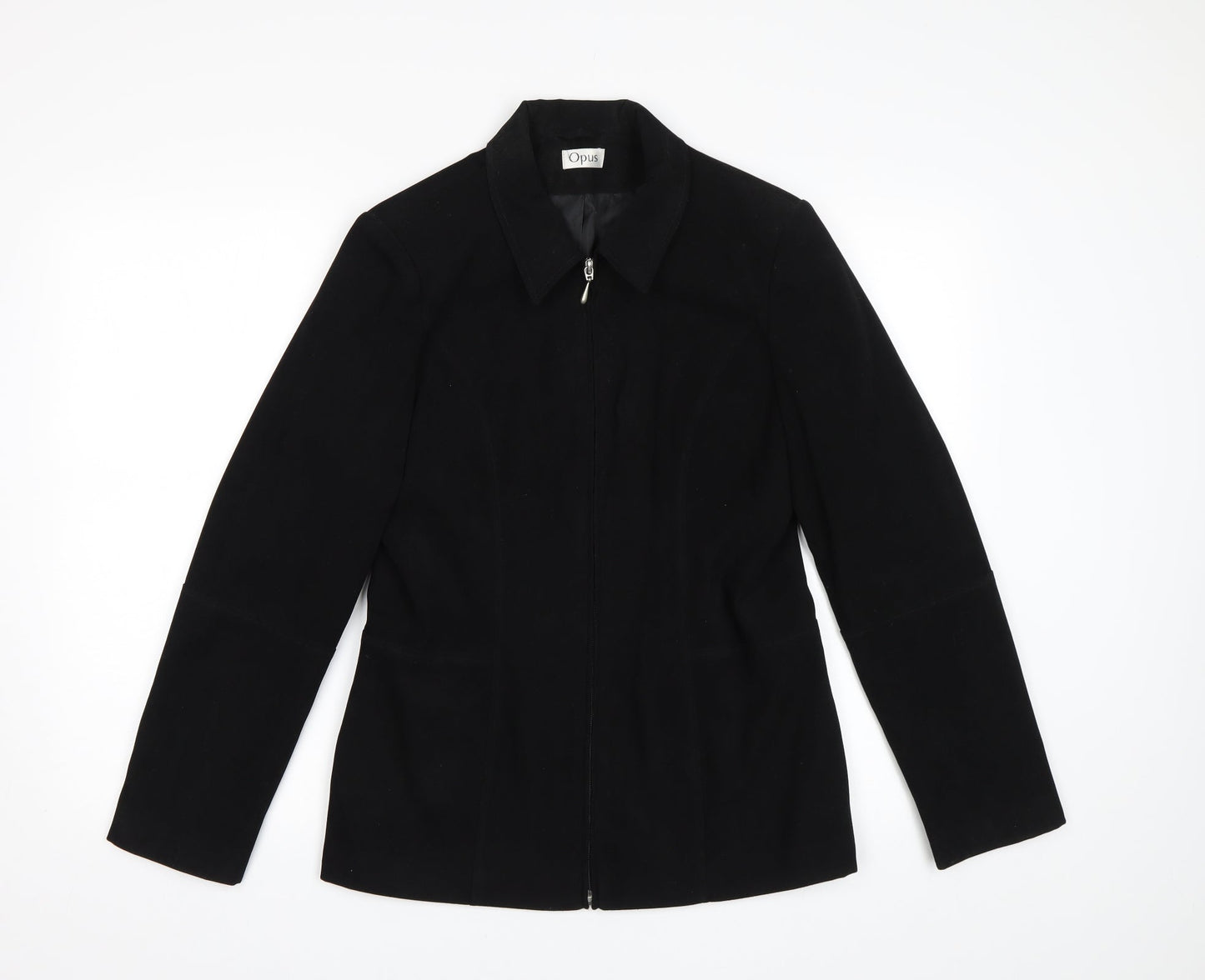 Womens UK Size 10 OPUS Black Jacket