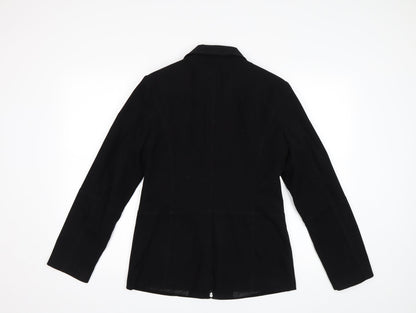 Womens UK Size 10 OPUS Black Jacket