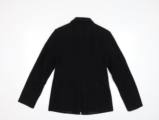 Womens UK Size 10 OPUS Black Jacket