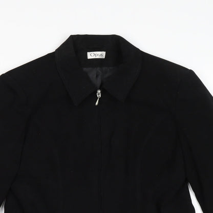 Womens UK Size 10 OPUS Black Jacket