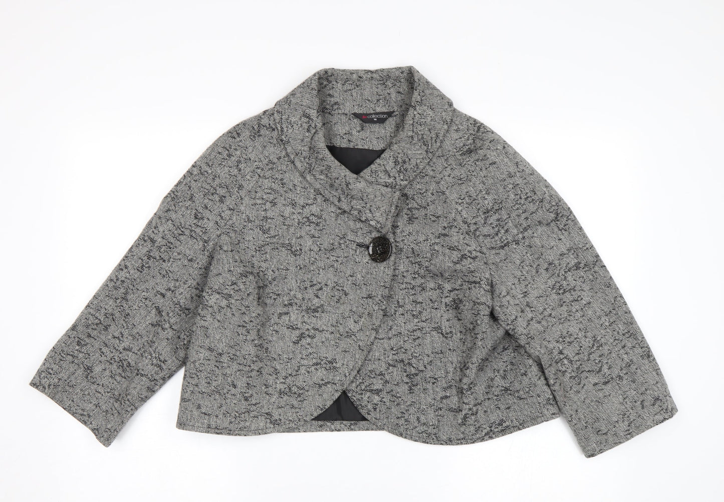 Womens UK Size 16 Bm Collection Grey Jacket