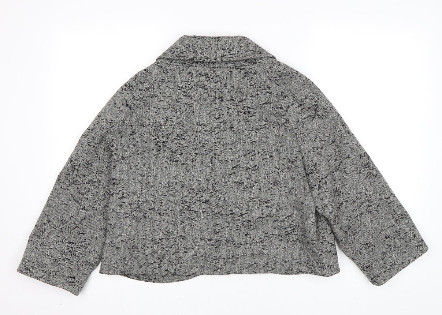Womens UK Size 16 Bm Collection Grey Jacket