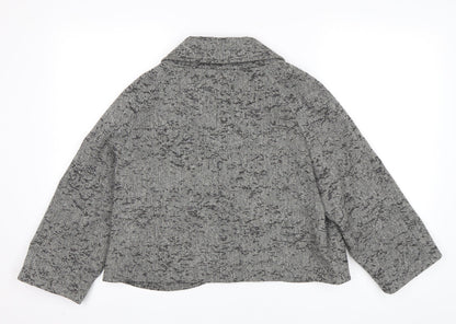 Womens UK Size 16 Bm Collection Grey Jacket
