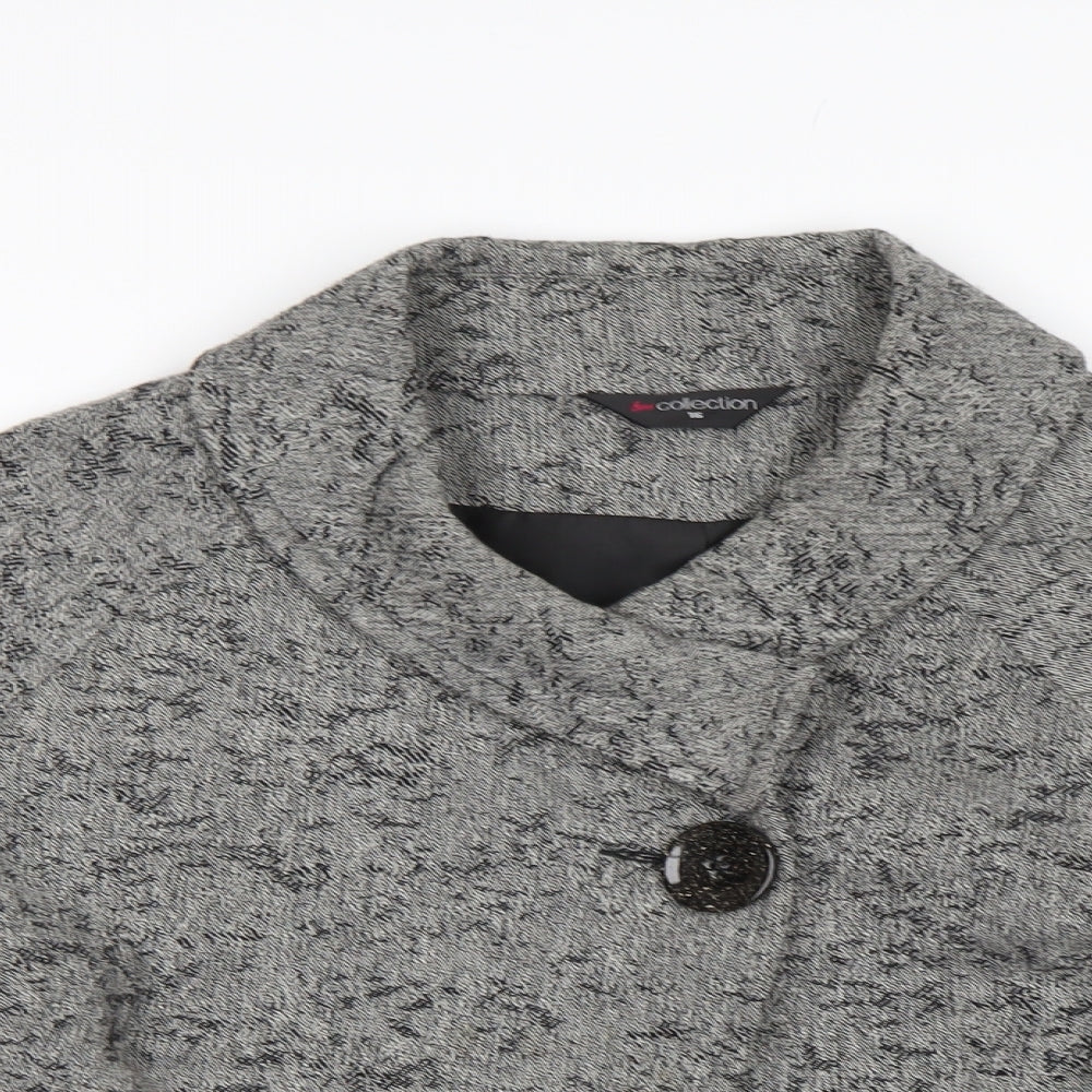 Womens UK Size 16 Bm Collection Grey Jacket