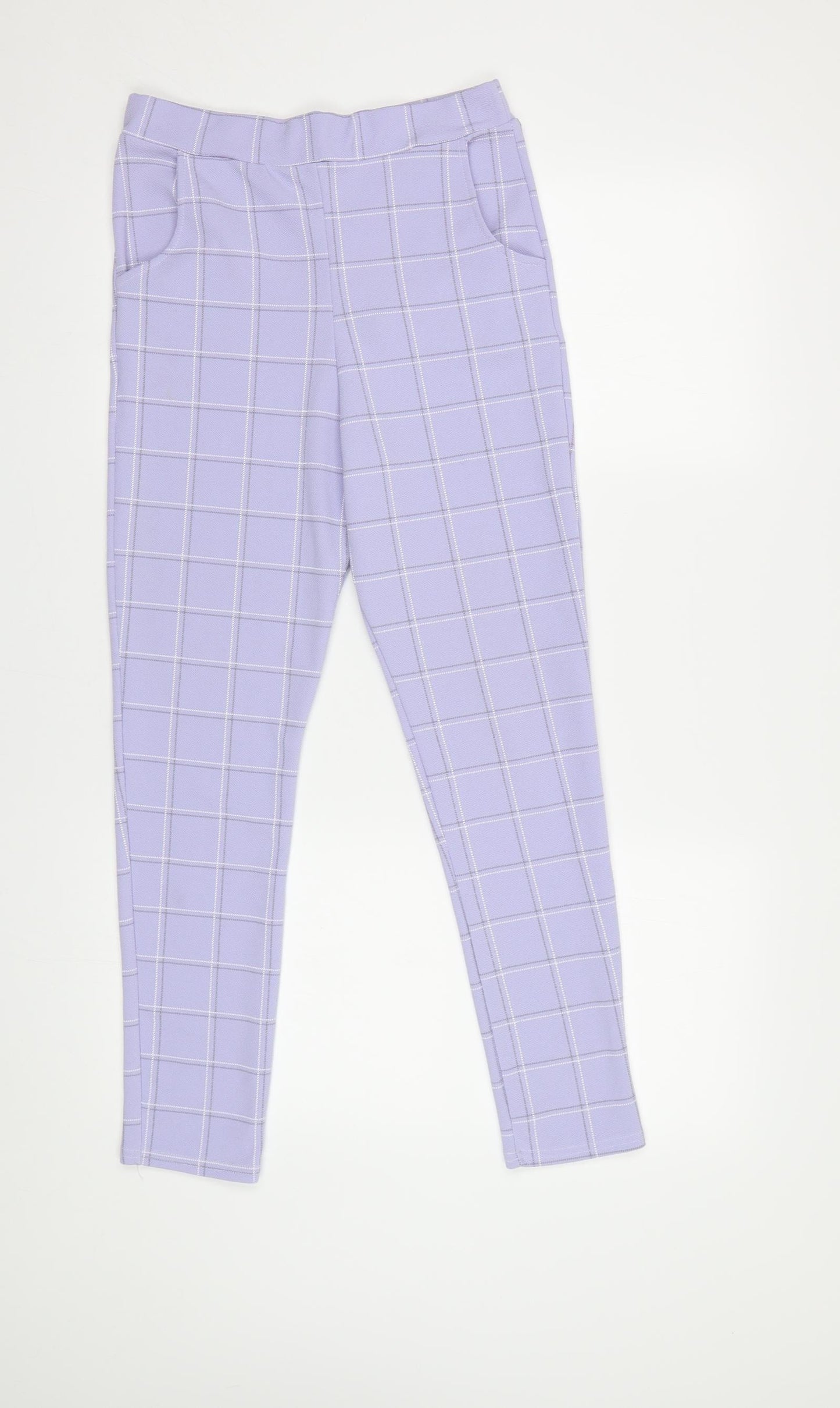 Womens UK Size 8 I SAW IT FIRST Regular Fit  Purple Trousers