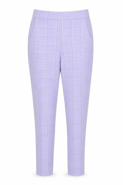 Womens UK Size 8 I SAW IT FIRST Regular Fit  Purple Trousers