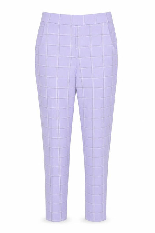 Womens UK Size 8 I SAW IT FIRST Regular Fit  Purple Trousers