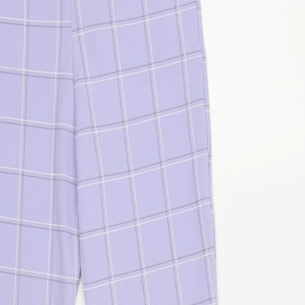 Womens UK Size 8 I SAW IT FIRST Regular Fit  Purple Trousers