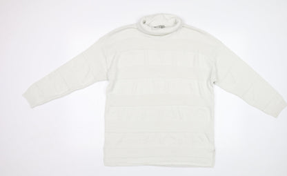 Womens UK Size 8 ASOS White Pullover Jumper