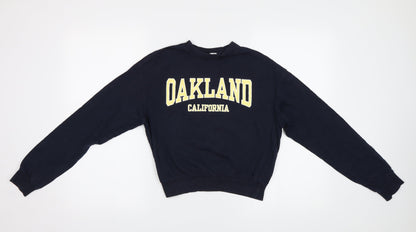 H&M Womens Blue   Pullover Sweatshirt Size XS  - Oakland California