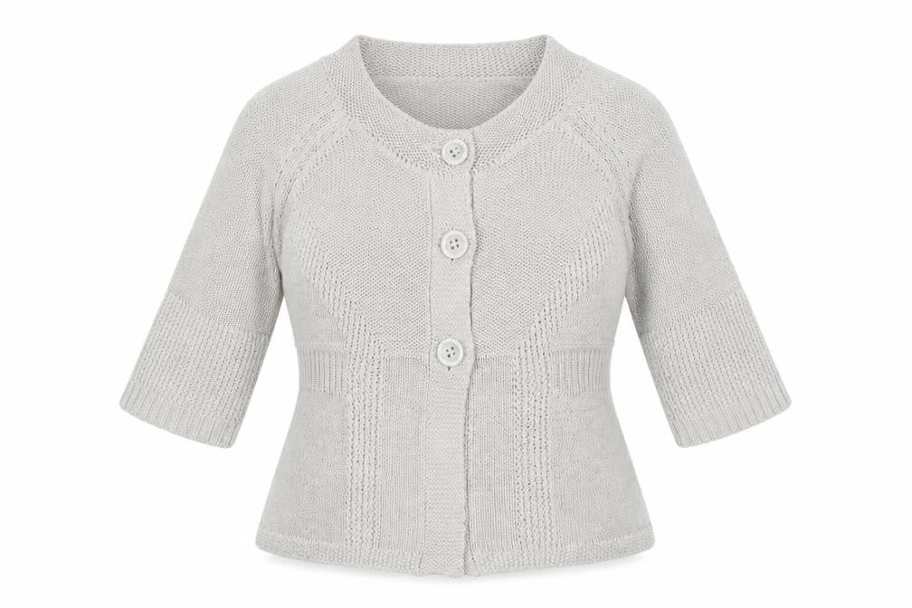 Womens UK Size 18 M&S Grey Cardigan Jumper