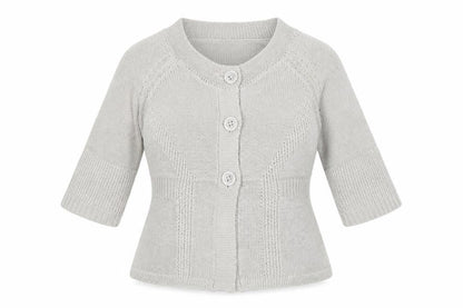 Womens UK Size 18 M&S Grey Cardigan Jumper