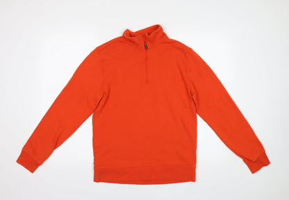 Amazon Essentials Womens Orange   Pullover Sweatshirt Size S