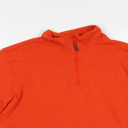 Amazon Essentials Womens Orange   Pullover Sweatshirt Size S