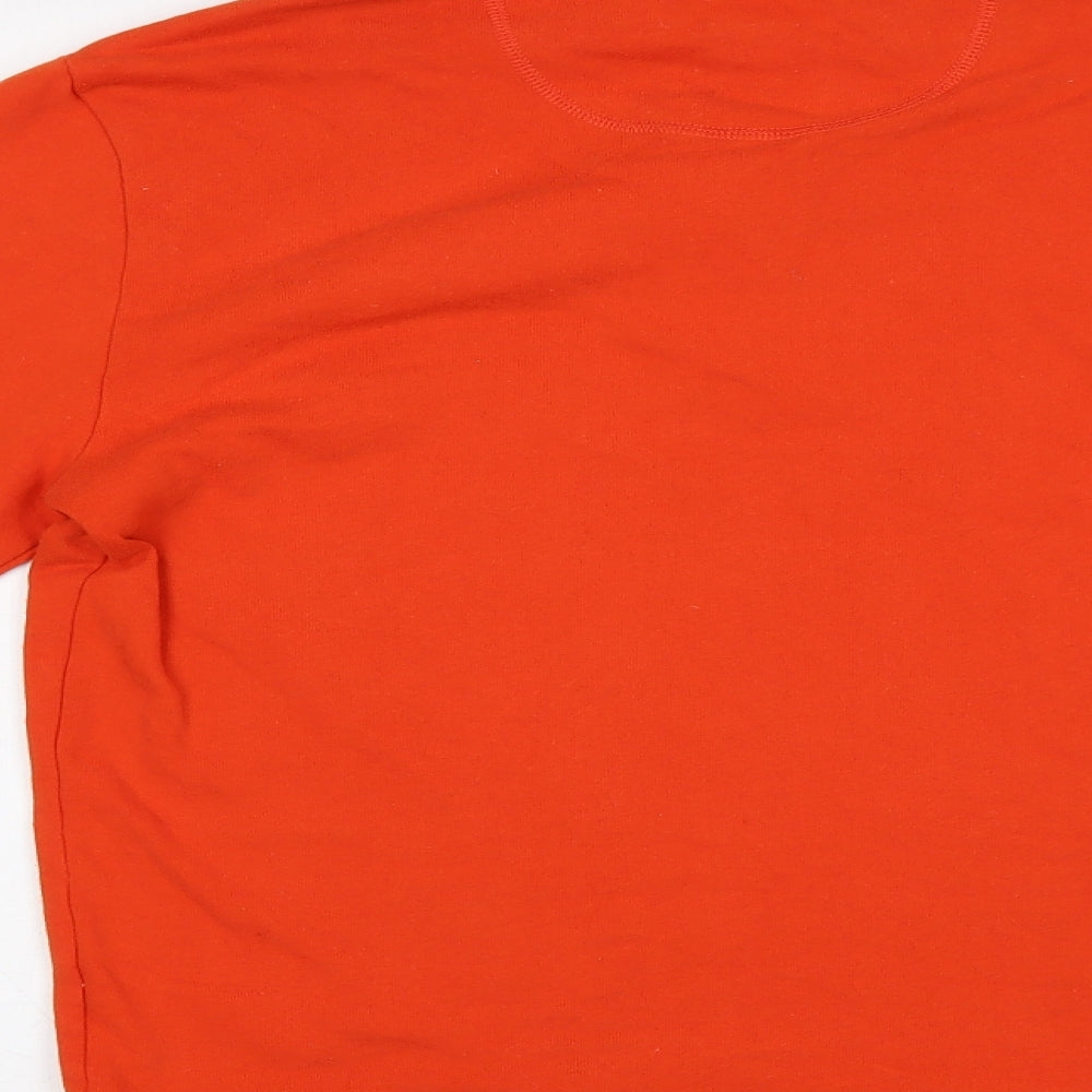 Amazon Essentials Womens Orange   Pullover Sweatshirt Size S