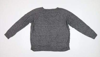 Womens UK Size XL M&S Grey Pullover Jumper