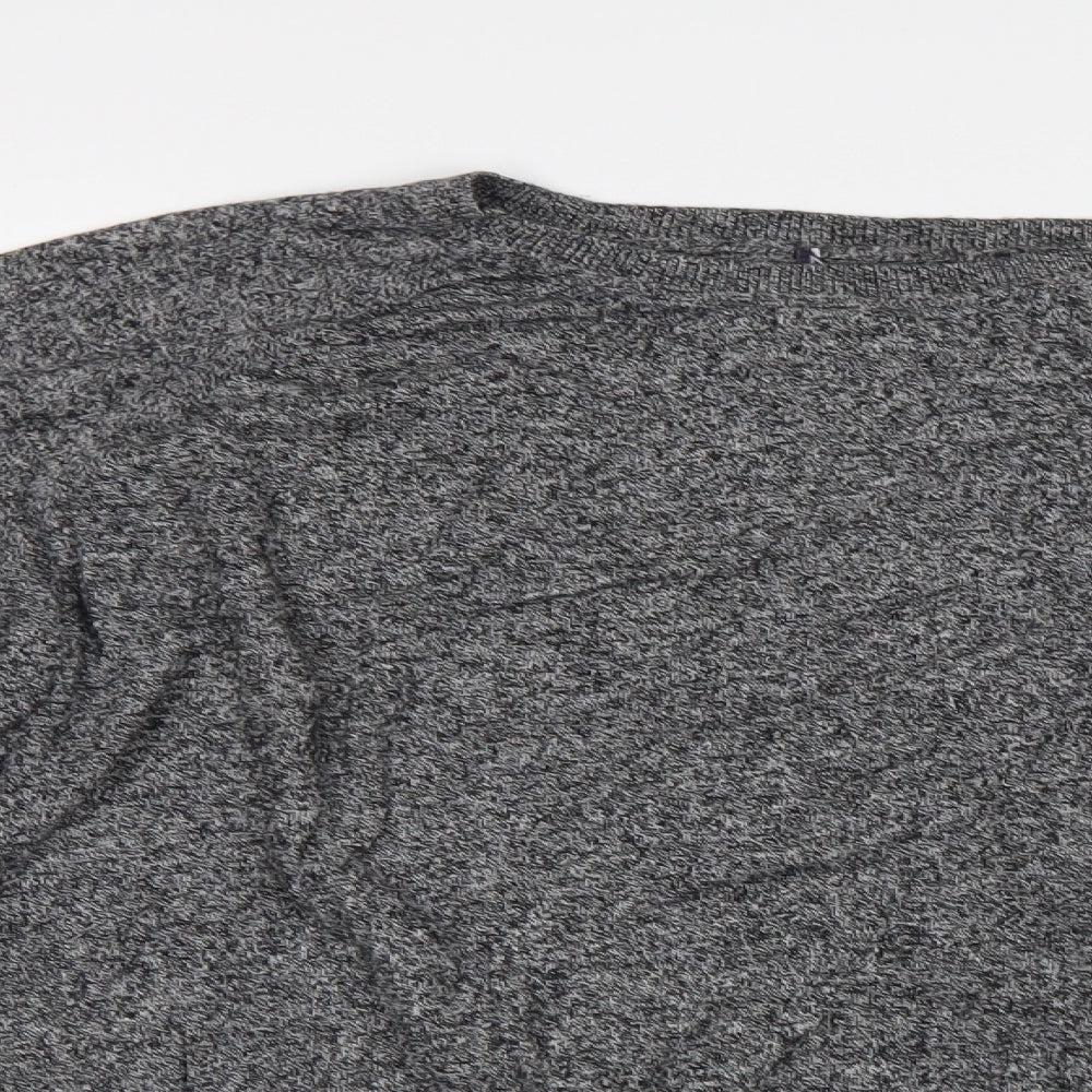 Womens UK Size XL M&S Grey Pullover Jumper