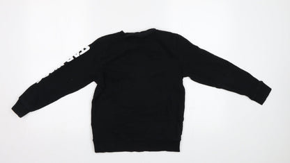 NEXT Girls Black   Pullover Sweatshirt Size 9 Years  - Star Wars