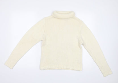 Womens UK Size L Liquid Ivory Pullover Jumper