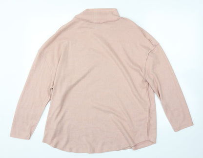 Womens UK Size 10 Atmosphere Pink Pullover Jumper