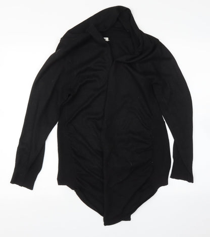 B&W Womens Black   Cardigan Jumper Size M