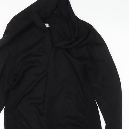 B&W Womens Black   Cardigan Jumper Size M