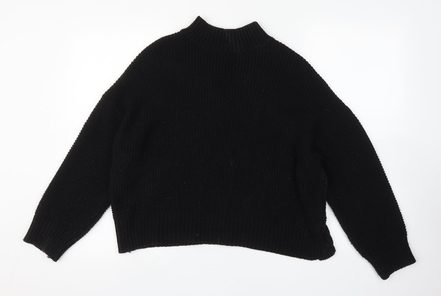Womens UK Size M New Look Black Pullover Jumper