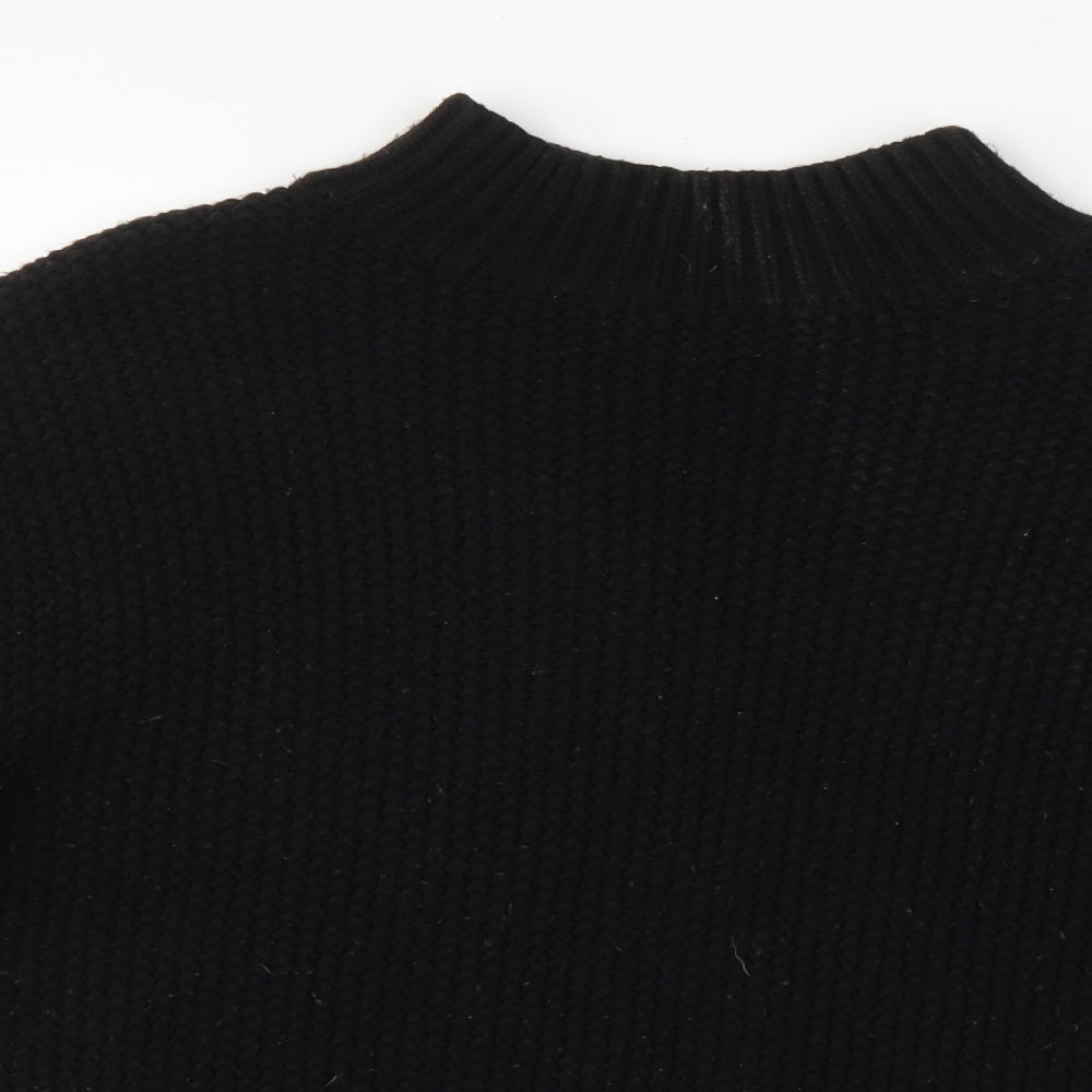 Womens UK Size M New Look Black Pullover Jumper
