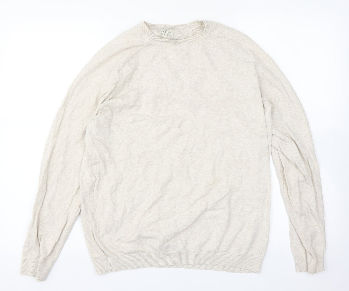 Womens UK Size M Matalan Beige Pullover Jumper
