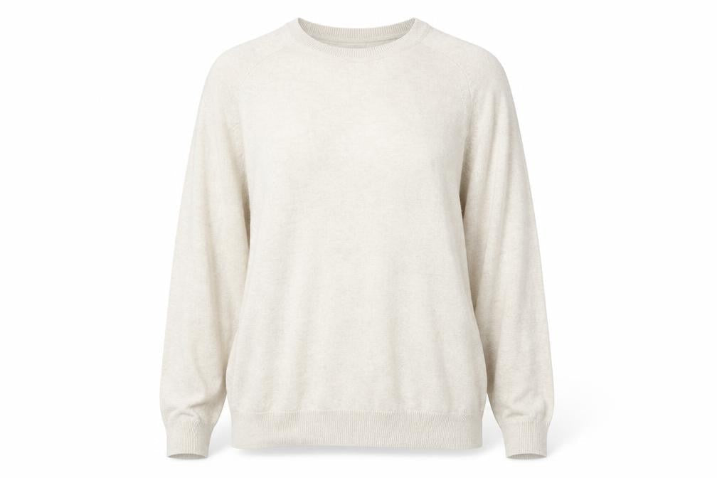 Womens UK Size M Matalan Beige Pullover Jumper