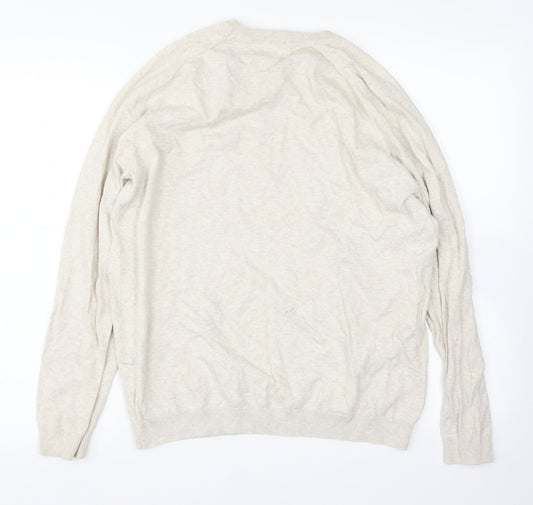 Womens UK Size M Matalan Beige Pullover Jumper