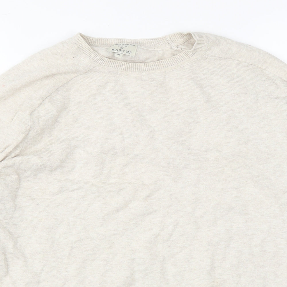 Womens UK Size M Matalan Beige Pullover Jumper