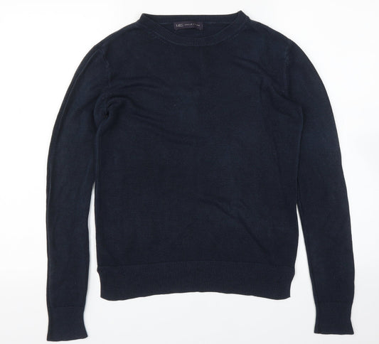 Womens UK Size 8 M&S Blue Pullover Jumper